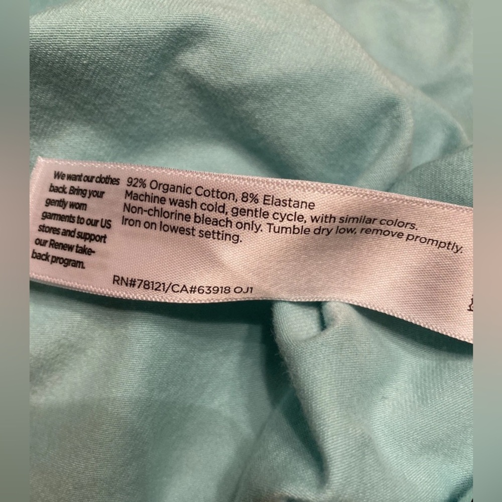 Lot of 3 perfect XL Eileen Fisher spring/summer dresses 48” B aqua grey camel - Picture 3 of 12